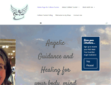 Tablet Screenshot of angelicguidance.co.uk